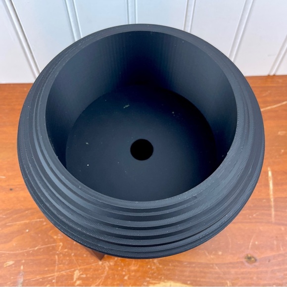 Indoor Planter Pot, The Frons Planter Pot, Drip Tray and Stand - Picture 4 of 11